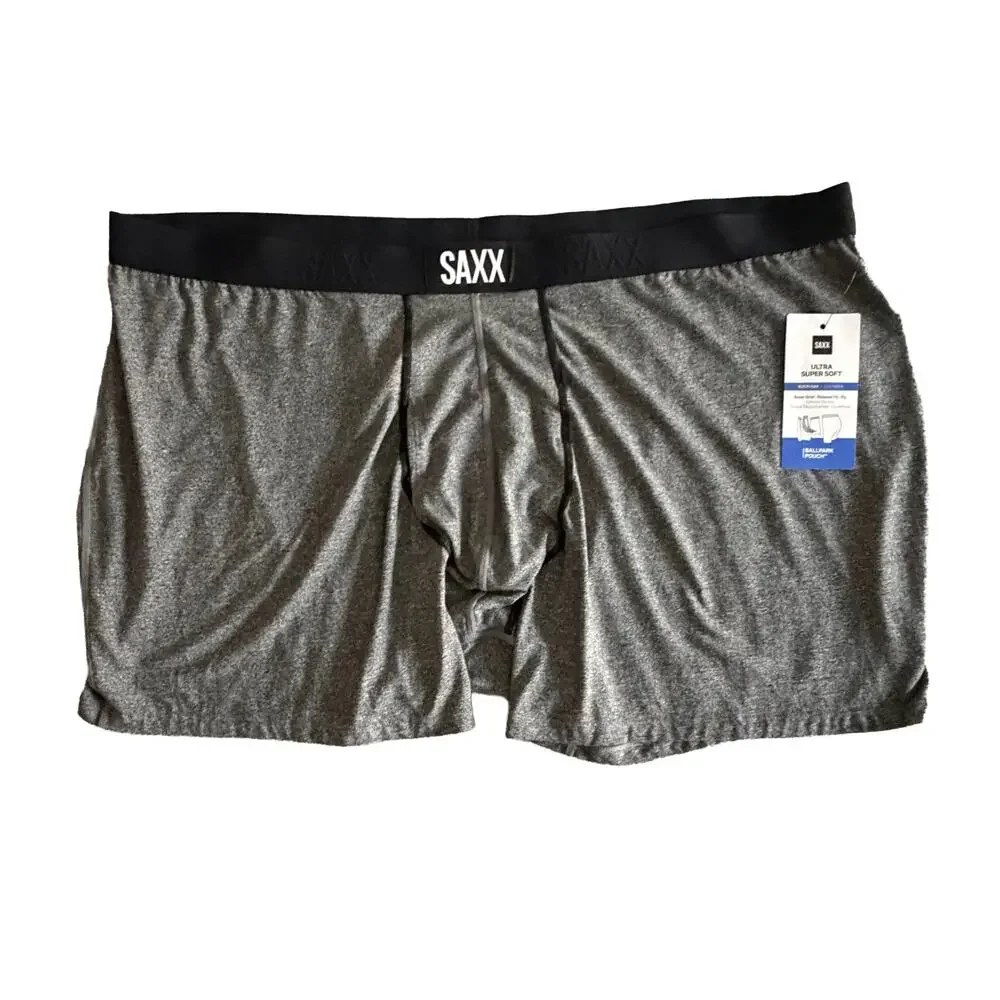 Saxx Boxer Briefs w/Fly Lot of 5 Men's 4XL Ballpark Pouch Fly Multicolor